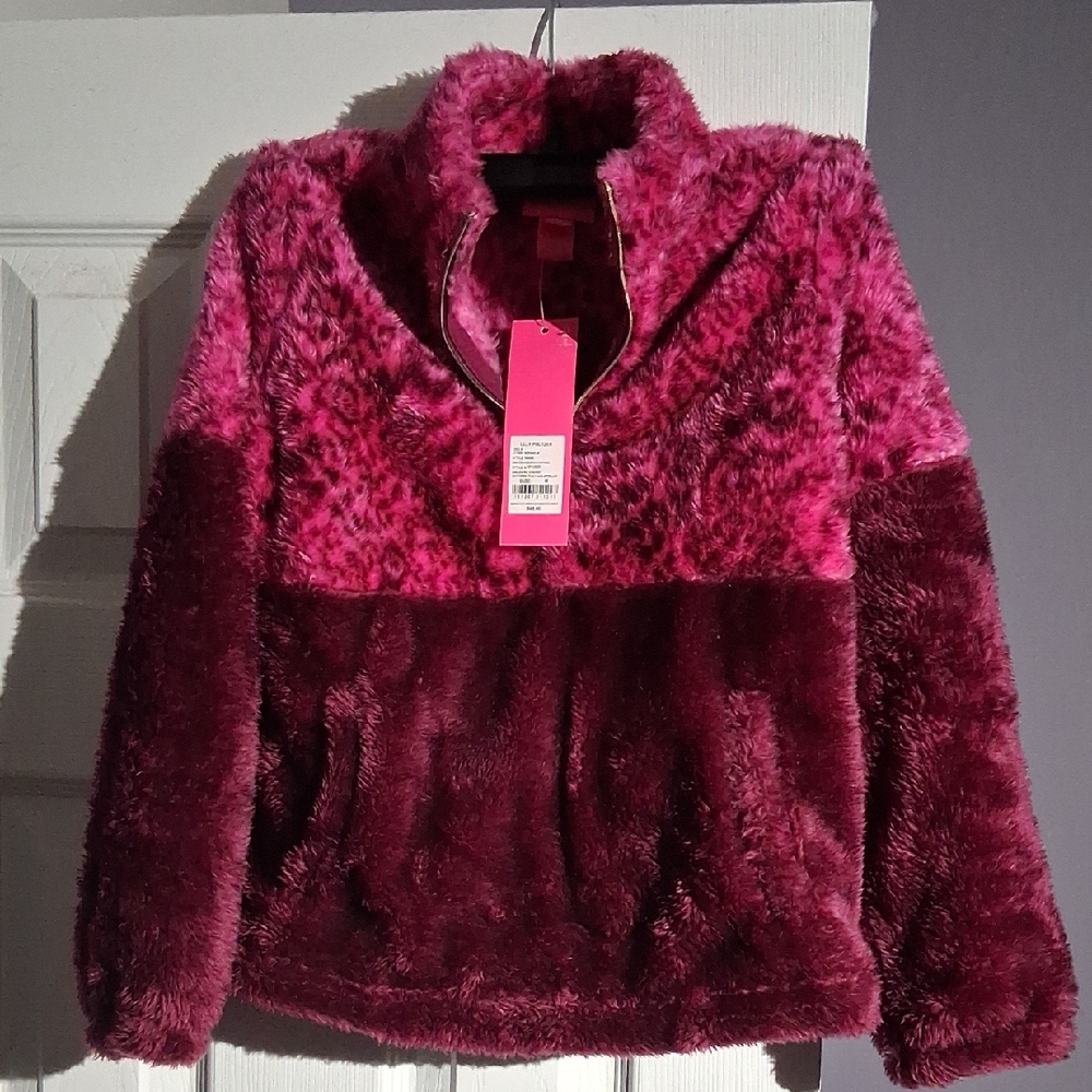 Lilly Pulitzer Mini Sherpa Popover